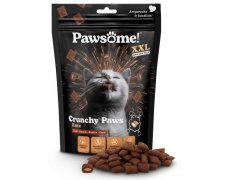 Pawsome Crunchy Paws Chrupiące, bezzbożowe przysmaki dla kotów Kaczka 150g