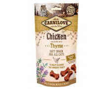 Carnilove Cat Snack Fresh Soft Chicken + Thyme na układ moczowy 50g
