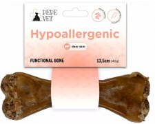 Paka Zwierzaka PEPE VET Kość funkcjonalna Hypoallergenic z jeleniem 13,5cm