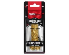 BUBAlicious Pure Line kość do żucia Puppy & Senior ze skóry końskiej 12cm