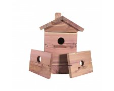 Garden&Fun lęgówka dla ptaków z drewna cedrowego 21x15,5x32cm