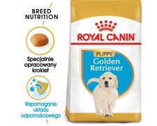 Royal Canin Golden Retriever Junior karma sucha dla szczeniąt do 15 miesiąca