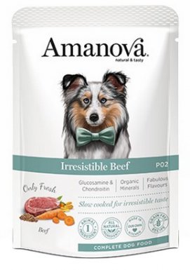 Amanova Dog Adult Irresistible karma mokra z wołowiną dla psa