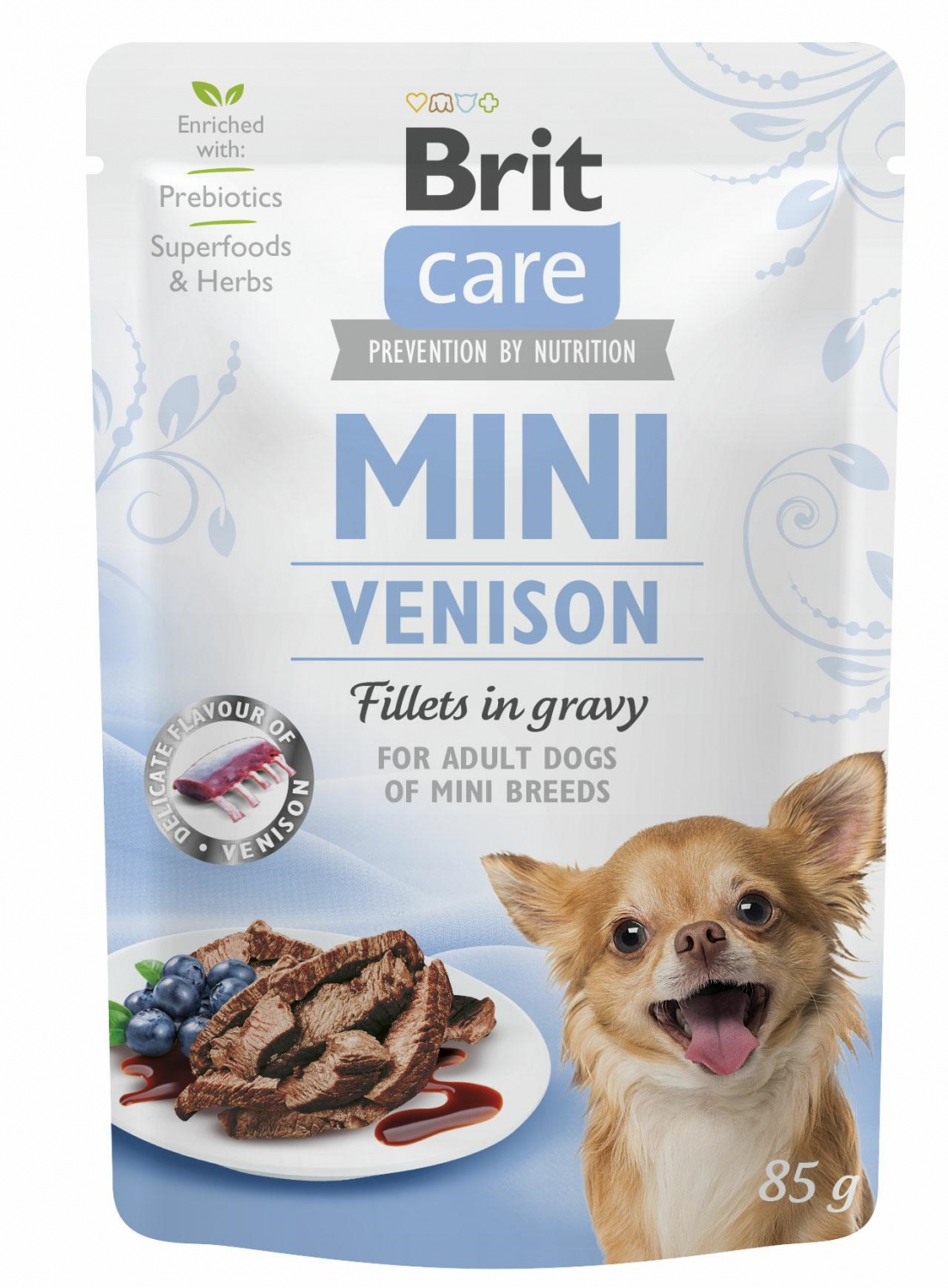 Brit Care Mini Venision saszetka z dziczyzną dla psa 85g