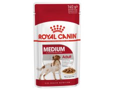 Royal Canin Medium Adult dla dorosłych psów średnich ras do 25kg saszetka 140g 