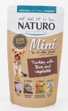 Naturo Adult Mini saszetka dla małych psów 150g