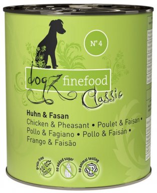 Dogz Finefood N.04 Kurczak i bażant