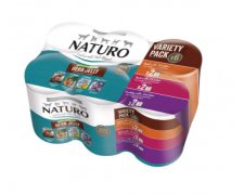 Naturo Grain & Gluten Free karma mokra dla psa w ziołowej galaretce 6x390g