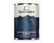 Canagan Dog Salmon & Herring Supper łosoś i śledź puszka 400g