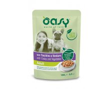 Oasy Strips Adult smakowite, soczyste kąski mięsne w pysznym sosie saszetka 100g