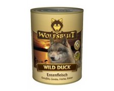 Wolfsblut Wild Duck z kaczką i ziemniakami puszka dla psa 395g