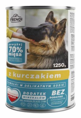 Frendi Karma dla psa z kurczakiem w delikatnym sosie puszka