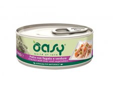 Oasy Natural Adult puszka dla dorosłego psa z wątróbką i warzywami 150g
