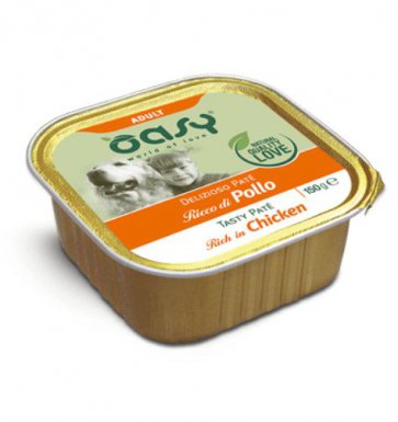 Oasy Deliziozo Tasty Pate karma mokra w pasztecie dla psa 150g