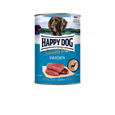 Happy Dog Sensible Pure Sweden mokra karma 100% dziczyzny