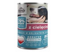 Frendi Karma dla psa z cielęciną w delikatnym sosie puszka 400g