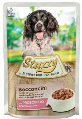 Stuzzy Bocconcini mokra karma dla psa bez zbóż i glutenu saszetka 100g