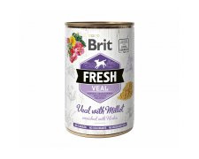 Brit Fresh Adult Veal with Millet mokra karma z cielęcina i prosem puszka 400g