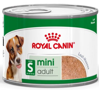 Royal Canin Mini Adult Loaf puszka dla psa pasztet 195g