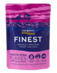Fish4Dogs Filety biała ryba z łososiem saszetka 100g