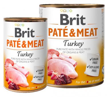 Niska cena! Brit Pate & Meat Dog bezzbożowa karma dla dorosłych psów 800g