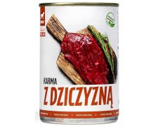 TUF TUF Mielonka z dziczyzną puszka dla psa 400g