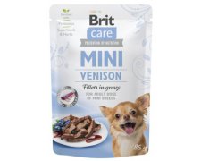 Niska cena! Brit Care Dog Mini Venison saszetka dla psa z dziczyzną 85g