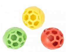 Duvo + Zabawka Piłka Rugby geometryczna dla psa 7cm