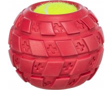 Trixie Kałczukowa piłka z bieżnikiem i dzwiękiem dla psa 7,5cm