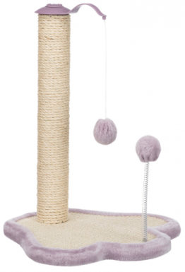 Trixie Junior Łapka drapak stojący z sizalu liliowy 50cm