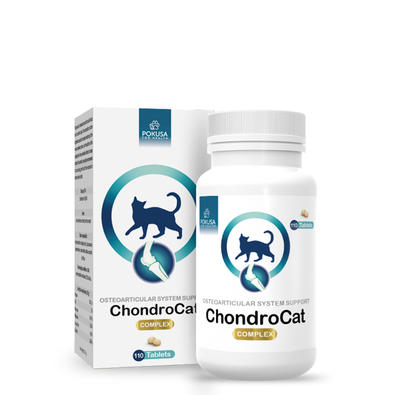Pokusa ChondroCat zdrowy układ kostno-stawowy kota 110 tabletek
