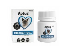 Aptus Multicat Total energia i witaminy dla kotów tabletki 120szt.
