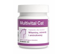Dolvit Multivital Cat- tabletki dla kotów mineralno-witaminowo-aminokwasowe