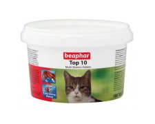 Beaphar TOP 10 Cat -preparat witaminowy z tauryną dla kota 180 tabl.