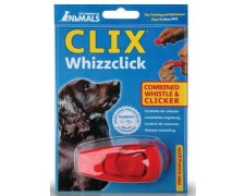 Clix Whizzclick gwizdek i clicker 2w1 czerwony