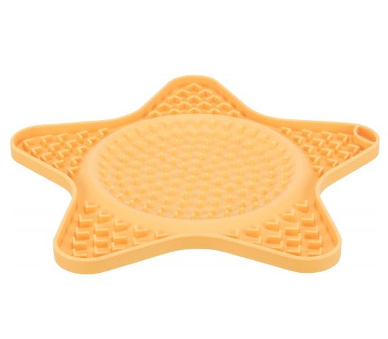 Trixie Lick'n'Snack spowalniająca jedzenie taca silikonowa w kształcie gwiazdy 23,5cm 