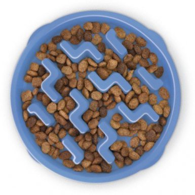 Outward Hound Fun Feeder Miska niebieska