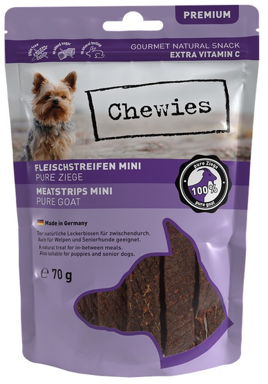 Chewies Meat Strips Mini przysmak dla małych psów bez zbóż 100% mięsa 70g
