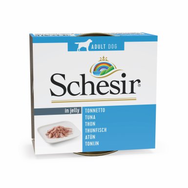 Schesir Karma mokra dla psa filet z tuńczyka w galarecie 150g