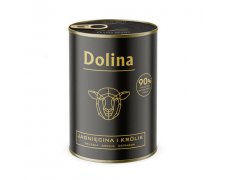 Dolina Noteci Karma mokra dla psa jagnięcina i królik puszka 400g