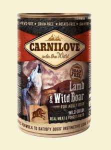 Carnilove Wild Meat Adult puszka 400g różne smaki