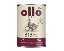 Ollo Pure Kaczka z Jabłkiem bez zbóż, soi, ryżu i roślin strączkowych 400g