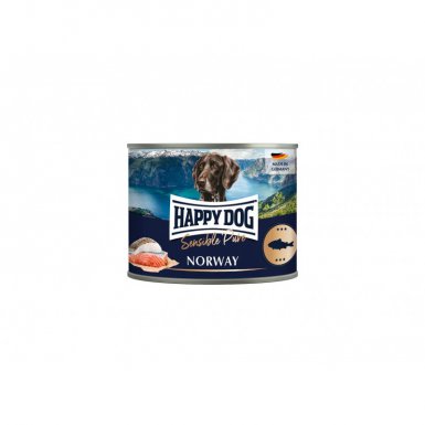 Happy Dog Sensible Pure Norway karma mięsna z delikatnej ryby morskiej idealna dla skóry & sierści
