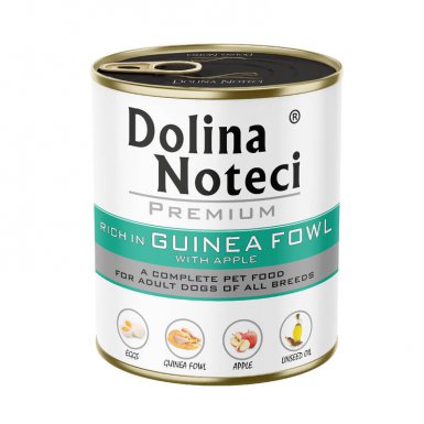 Dolina Noteci Premium bogata w perliczkę z jabłkiem 800g
