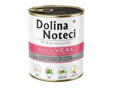 Dolina Noteci Premium bogata w cielęcinę z zielonym groszkiem