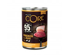 Core 95 Duo Potein karma mokra dla psów dorosłych kurczak z kaczką 400g