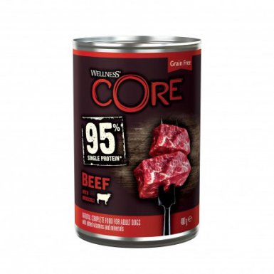 Core 95 Single Potein karma mokra dla psów dorosłych 400g