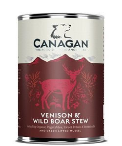 Canagan Venison & Wild Boar Stew for dogs 395g