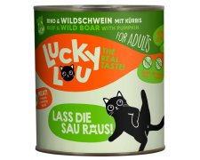 Lucky Lou Lifestage Adult Wołowina i dzik puszka 800g
