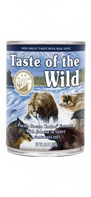 Taste of the Wild Pacific Stream Canine z mięsem z łososia puszka 390g
